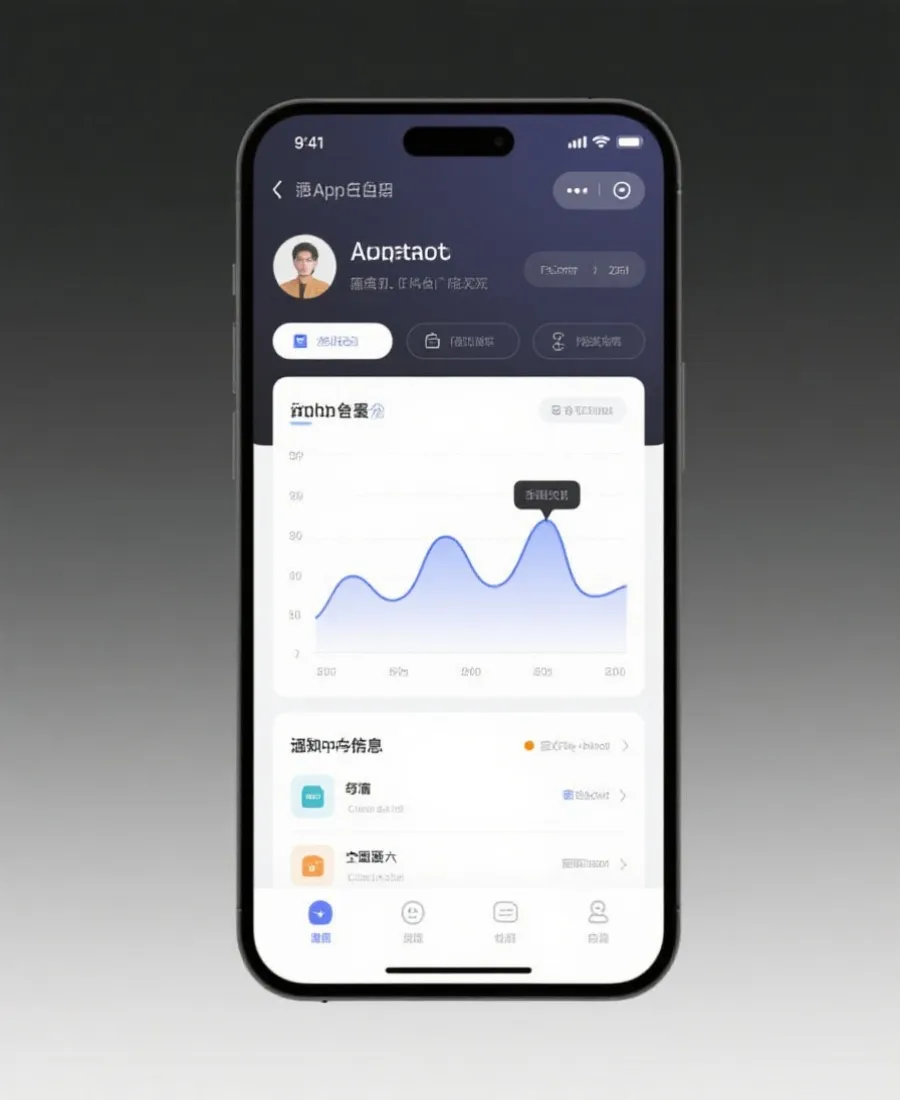 移动端开奖提醒与数据查询功能示意
